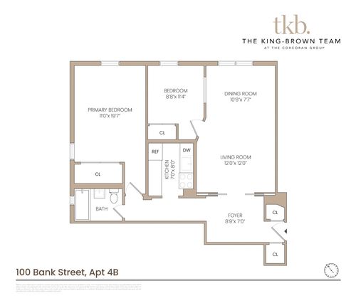 4b-100 Bank St, New York, NY, 10014-2160 | Card Image