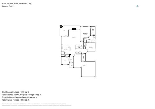 8709 Sw 66th Pl, Oklahoma City, OK, 73169-6968 | Card Image