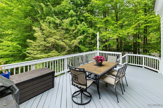 freshly painted 1st floor deck off of morning room | Image 39