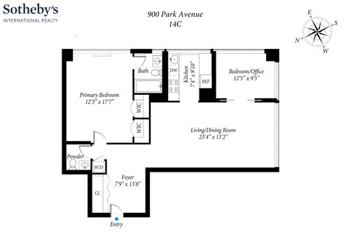 14c-900 Park Ave, New York, NY, 10075-0280 | Card Image