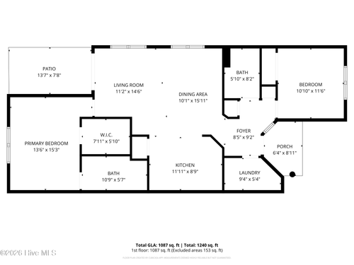 1024 Bridgeport Way, Leland, NC, 28451-4155 | Card Image