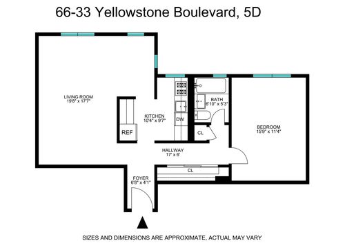 5d-66-33 Yellowstone Blvd, Forest Hills, NY, 11375-2546 | Card Image