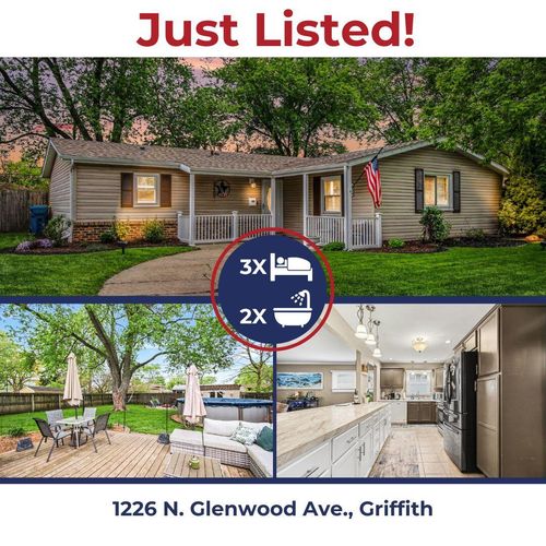 1226 N Glenwood Ave, Griffith, IN, 46319-1943 | Card Image