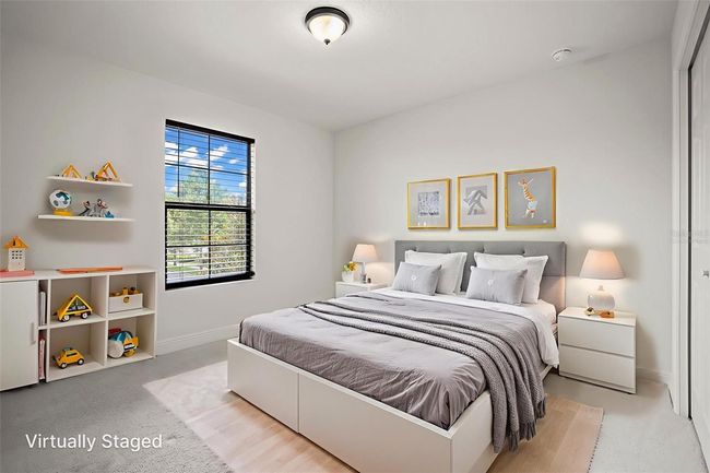 Virtually staged bedroom 4 | Image 27