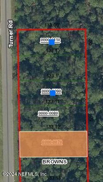 308 Turner Road, Home with 0 bedrooms, 0 bathrooms and null parking in East Palatka FL | Image 1