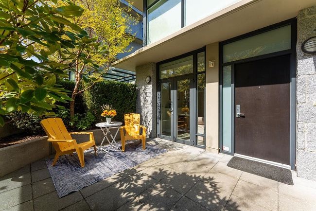 Doorway to property featuring a patio area, french doors | Image 8