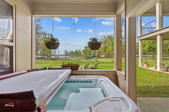 Relaxing view from the hot tub. | Image 19