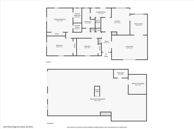 3932 Tibbs Bridge Rd, House other with 3 bedrooms, 2 bathrooms and null parking in Dalton GA | Image 62