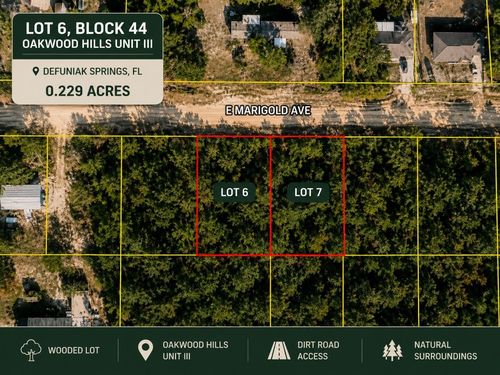 Lot 6 E Marigold Ave, Defuniak Springs, FL, 32433 | Card Image