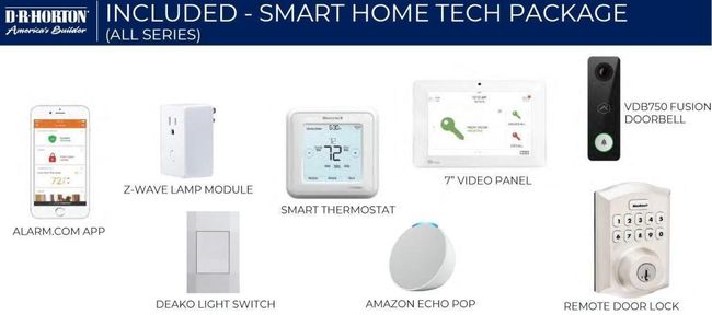 Your new home is connected, as the modern home design meets modern-day technology with a Smart Home package that will enhance the ways you experience your new home! | Image 49