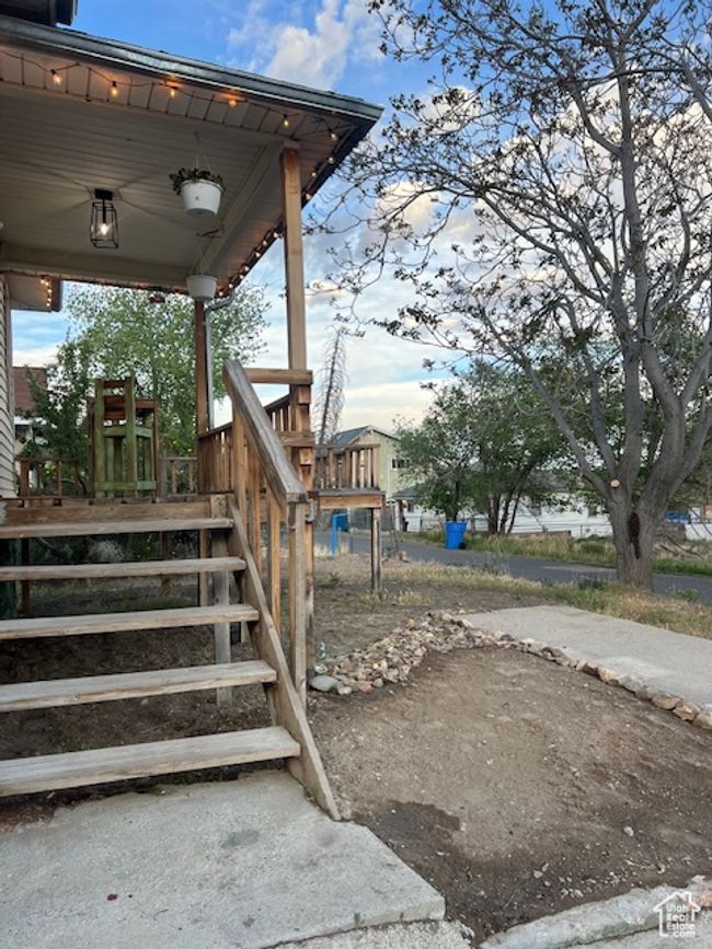 View of yard featuring covered porch | Image 4