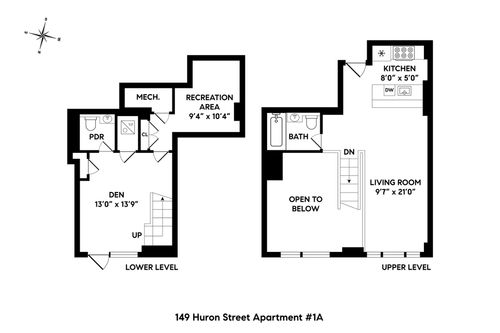 1a-149 Huron St, Brooklyn, NY, 11222-1497 | Card Image