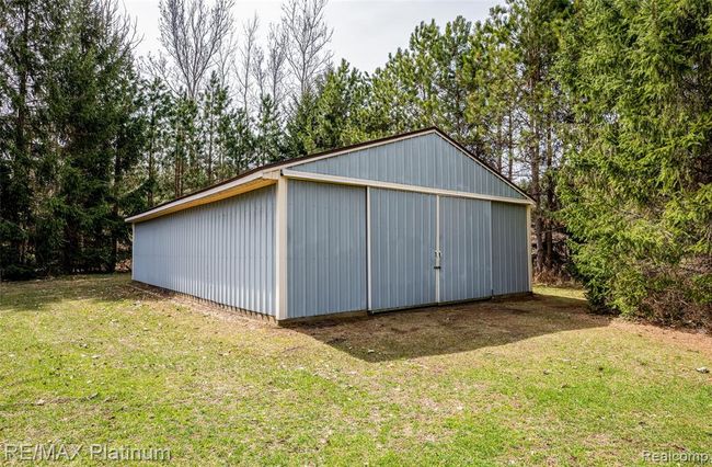 24 X 40 electrified pole barn with 120 voltage and 2 year newer roof installed. | Image 13