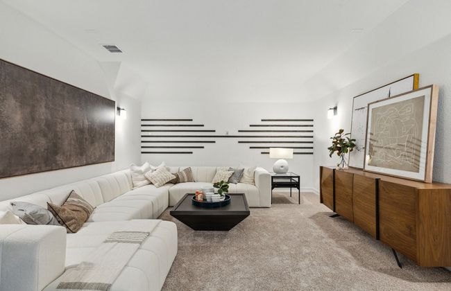 Deep media room perfect for movie nights and entertainment *Model representation | Image 17
