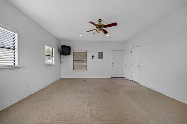 Bonus room in rear of garage. | Image 33