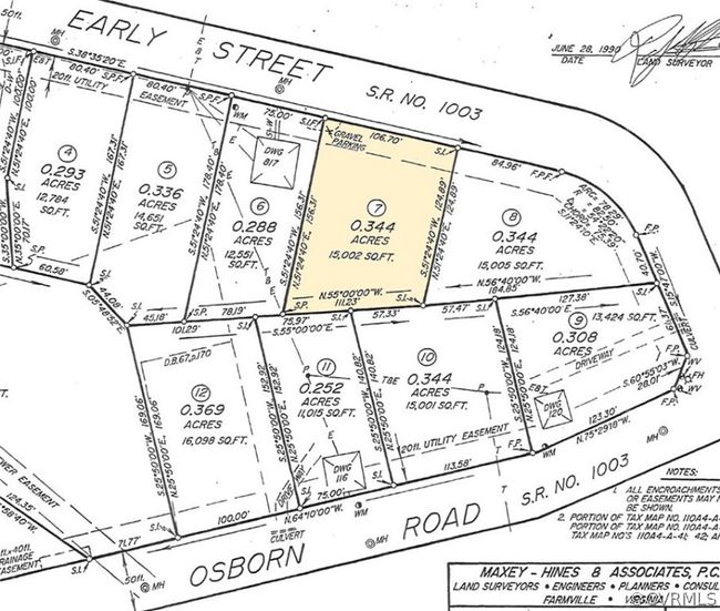 lot 7 Early St, Home with 0 bedrooms, 0 bathrooms and null parking in Farmville VA | Image 1