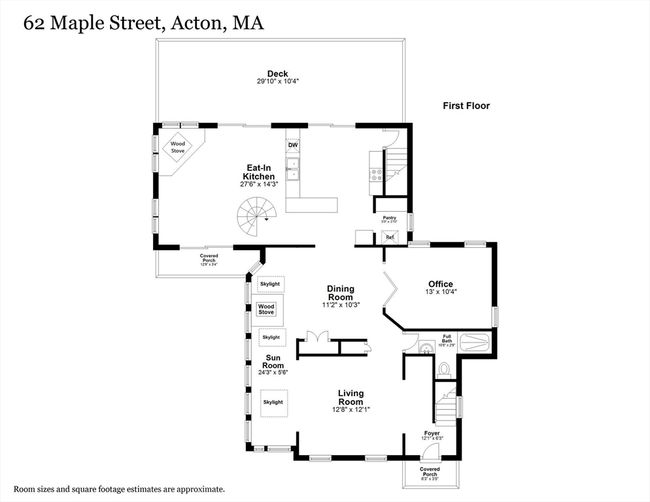 62 Maple St, House other with 3 bedrooms, 2 bathrooms and 4 parking in Acton MA | Image 40