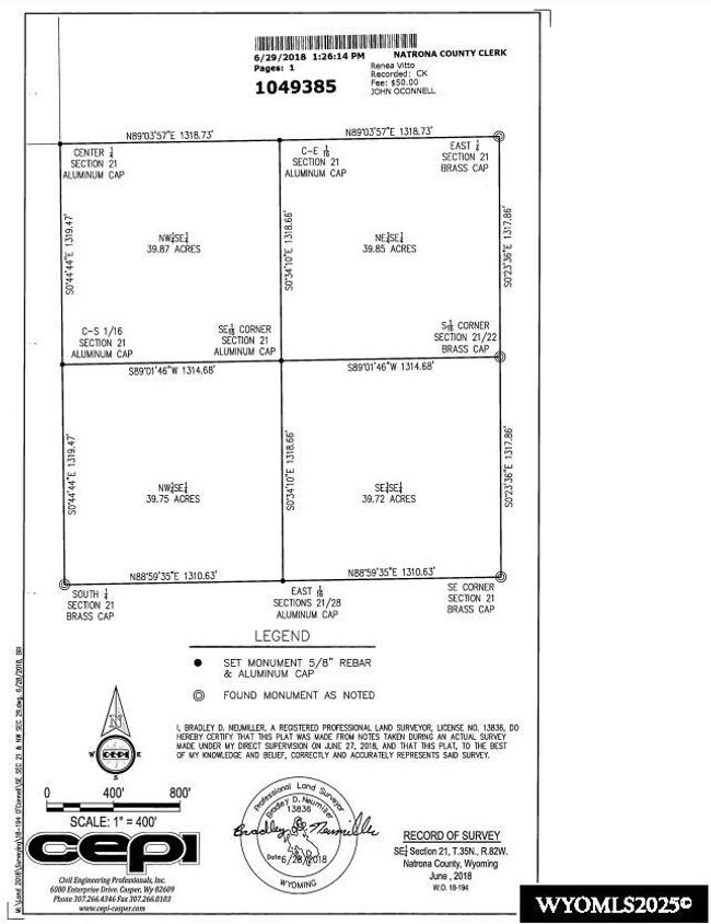 19598 Pedros Pass, Home with 0 bedrooms, 0 bathrooms and null parking in Casper WY | Image 10