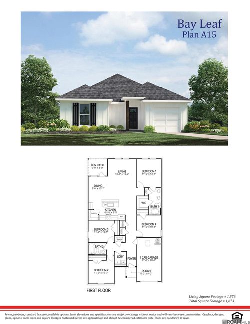 12598 Foxglove Ave, Walker, LA, 70785 | Card Image