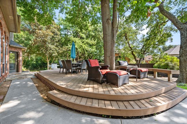 Deck featuring outdoor dining space and outdoor lounge area | Image 29