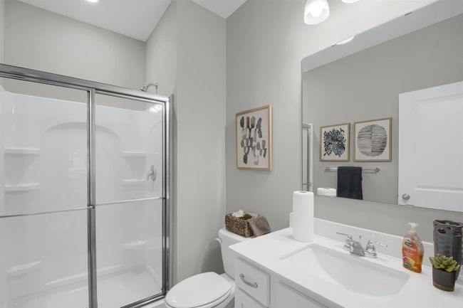 Main level 3/4 bath. Model photo. Options and colors will vary. | Image 16
