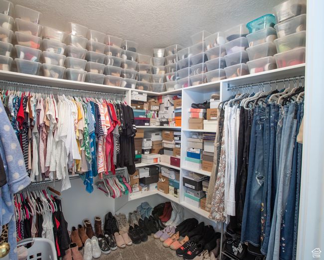 Walk in closet with carpet | Image 16