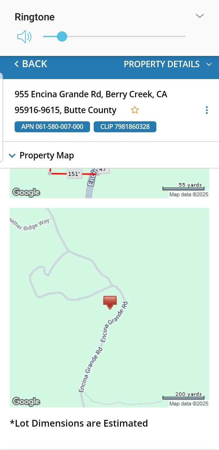 Land in Berry Creek