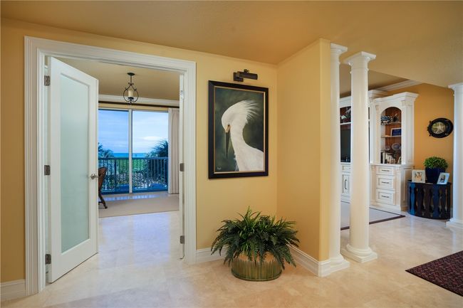 Entry foyer into flex room with ocean views. | Image 11
