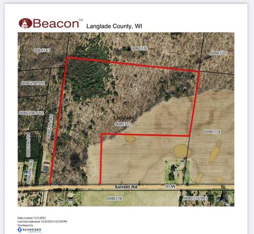 ON Sunset Rd, Elcho, WI, 54428 | Card Image