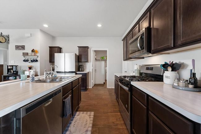 Open concept kitchen and living | Image 9