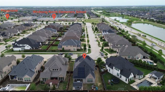 Birds eye view of property's distance to Elementary School. | Image 36