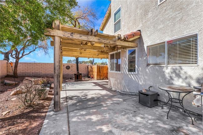 View of patio / terrace featuring a fenced backyard and a pergola | Image 41
