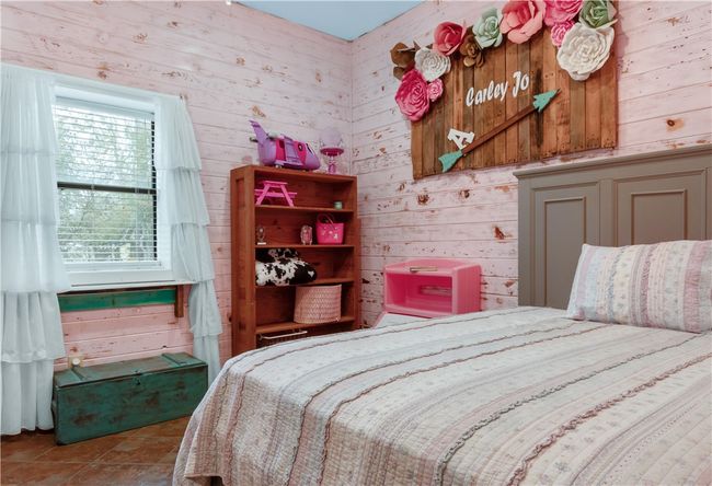 Bedroom with wooden walls | Image 8
