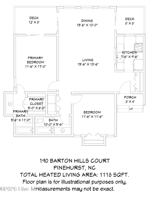 190 Barton Hills Ct, Pinehurst, NC, 28374-6948 | Card Image
