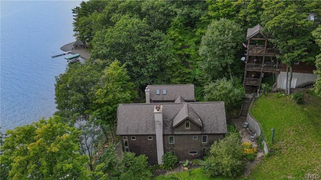 Bird's eye view of the main house & guest house. | Image 3