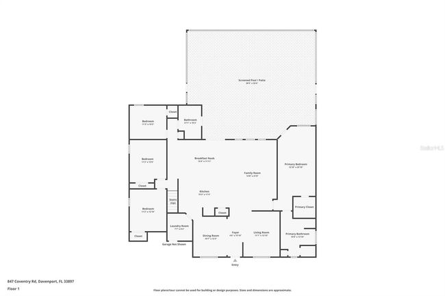 847 Coventry Rd, House other with 5 bedrooms, 3 bathrooms and null parking in DAVENPORT FL | Image 36