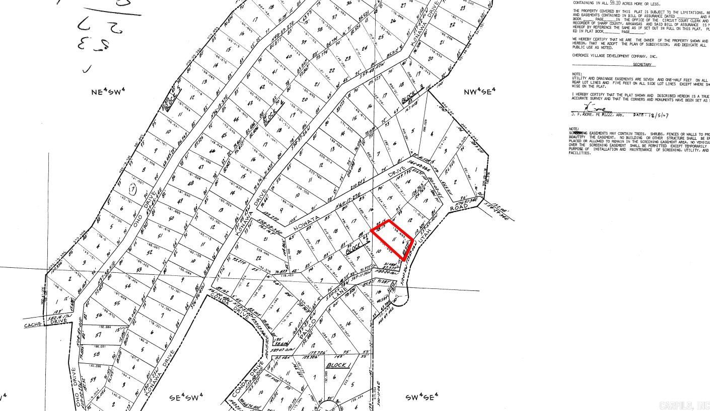 Land in Cherokee Village 2