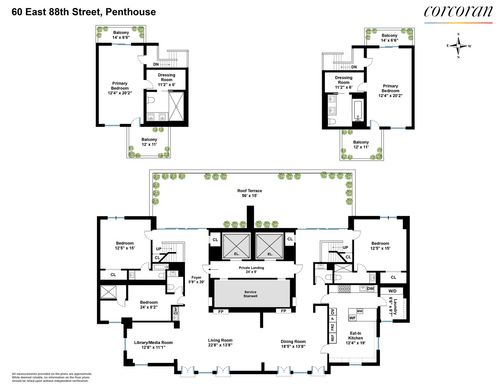 ph-60 E 88th St, New York, NY, 10128-1161 | Card Image