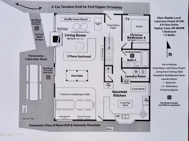 610 Don Dr, House other with 6 bedrooms, 5 bathrooms and 6 parking in Zephyr Cove NV | Image 49