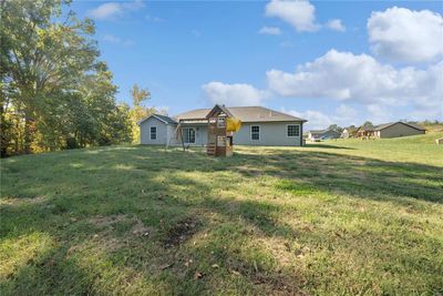 large flat back yard, ready for a fence! | Image 3