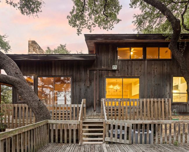 Rear view of house with a deck | Image 14