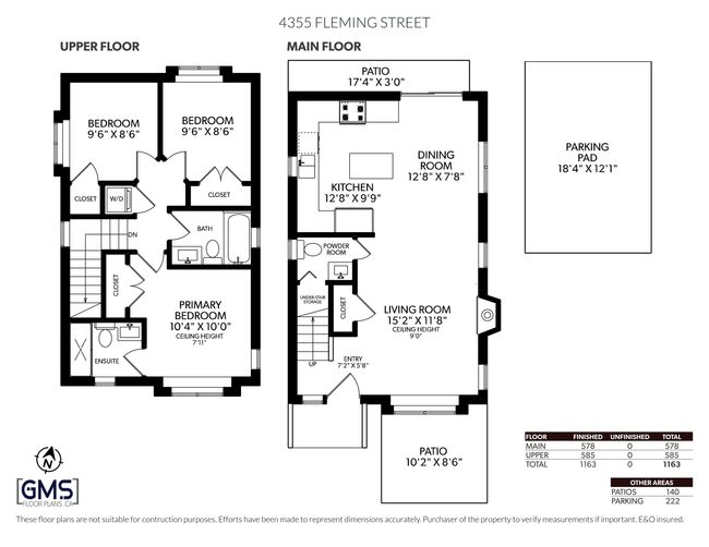 4355 Fleming St, Townhouse with 3 bedrooms, 3 bathrooms and 1 parking in Vancouver BC | Image 21