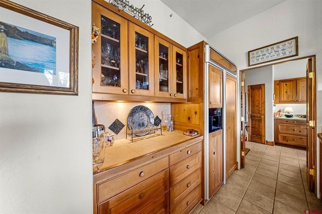 This nook is prepped for a wine refrigerator | Image 14