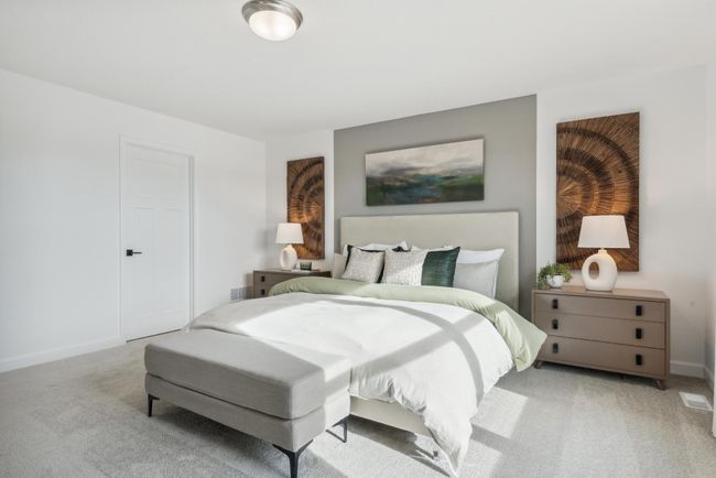 (Photo of a decorated model home, actual features may vary) Luxurious owner's bedroom! | Image 15