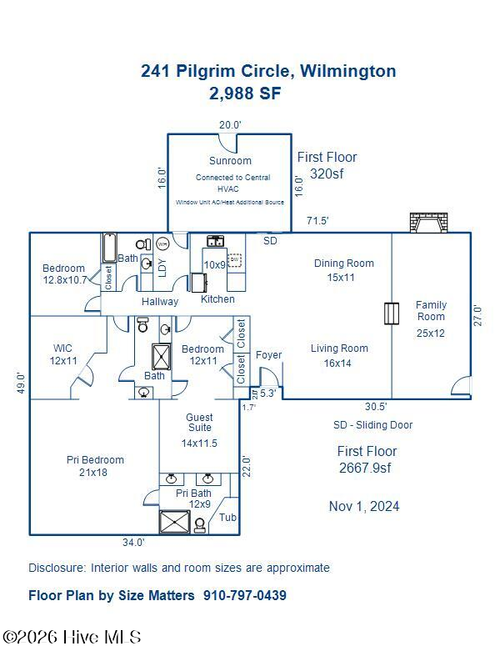 241 Pilgrim Cir, Wilmington, NC, 28401-2739 | Card Image