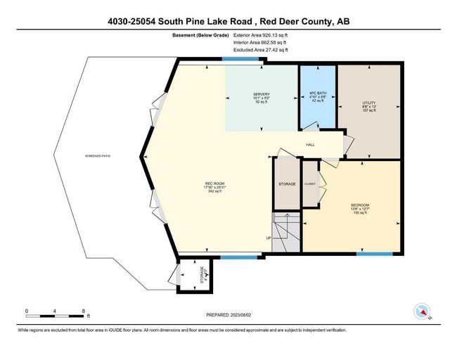 4030 - 25054 Pine Lake Rd S, House other with 3 bedrooms, 3 bathrooms and 4 parking in Red Deer County AB | Image 49
