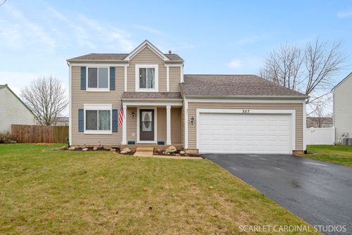 327 Persimmon Ln, Oswego, IL, 60543-8250 | Card Image