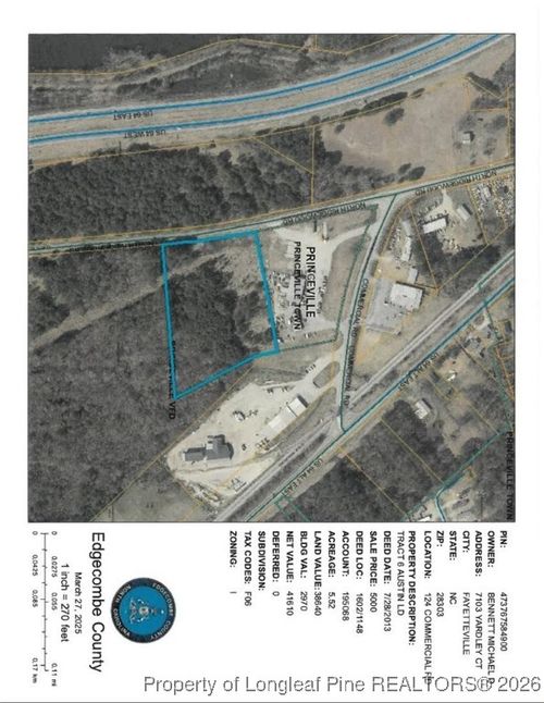 124 Commercial Rd, Princeville, NC, 27886-9728 | Card Image