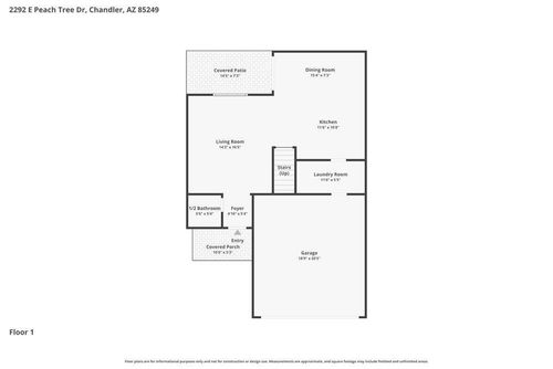 2292 E Peach Tree Dr, Chandler, AZ, 85249-4671 | Card Image