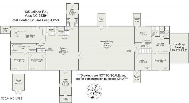 135 Jolinda Rd, House other with 2 bedrooms, 4 bathrooms and null parking in Vass NC | Image 51